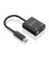 CONVERSOR AISENS USB-C A AUDIO 48KHZ USB-C M-2XJACK 3.5 H 10CM