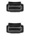 Cable DisplayPort 1.4 8K Nanocable 10.15.2801-L150  DisplayPort Macho - DisplayPort Macho  1.5m  Certificado  Negro