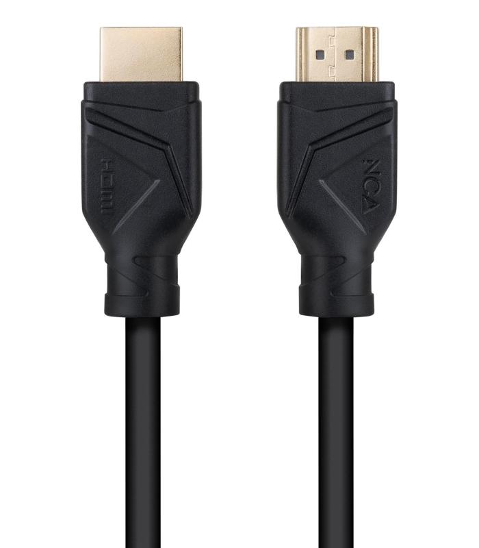 Cable HDMI 2.1 8K Nanocable 10.15.8300  HDMI Macho - HDMI Macho  50cm  Negro