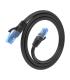Cable De Red RJ45 AWG26 CCA UTP Aisens A135-0842 Cat.6  75cm  Negro