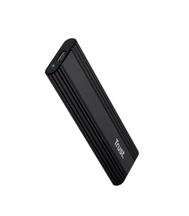 Caja Externa Para Disco SSD M.2 Trust 25806  USB 3.2 Gen2  Sin Tornillos