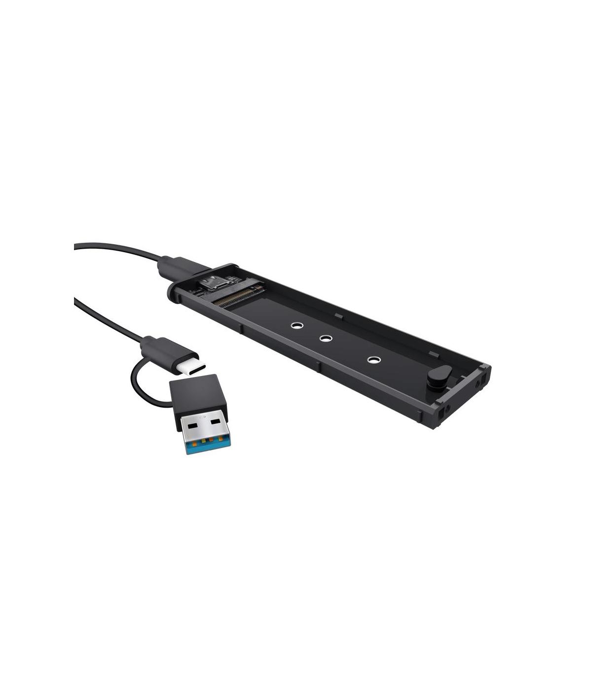 Caja Externa Para Disco SSD M.2 Trust 25806  USB 3.2 Gen2  Sin Tornillos