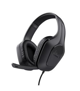 Auriculares Gaming Con Micrfono Trust Gaming GXT 417 Zirox  Jack 3.5  Negros