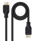 Cable HDMI 2.1 8K Nanocable 10.15.8301  HDMI Macho - HDMI Macho  1m  Negro