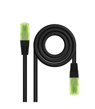 Cable De Red RJ45 UTP Nanocable 10.20.1401-BK Cat.6  1m  Negro