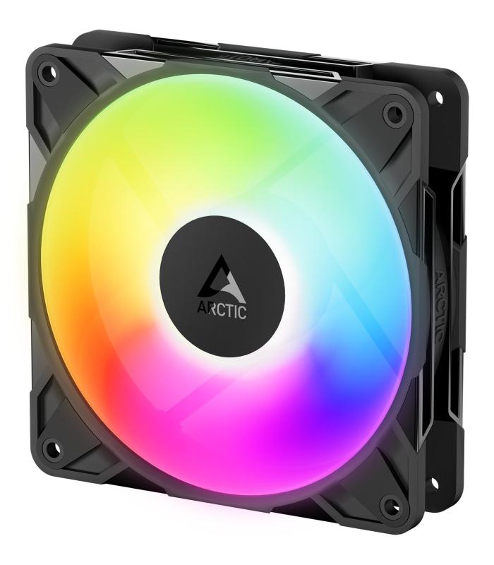 Ventilador Arctic P12 Pro Reverse A-RGB  12cm  Negro