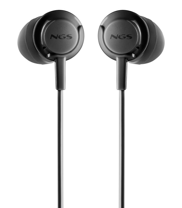 Auriculares Intrauditivos NGS Cross Drift  Con Micrfono  Jack 3.5  Negros