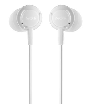 Auriculares Intrauditivos NGS Cross Drift  Con Micrfono  Jack 3.5  Blancos