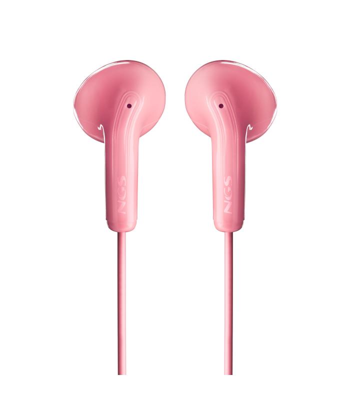 Auriculares Intrauditivos NGS Cross Flip  Con Micrfono  Jack 3.5  Rosas