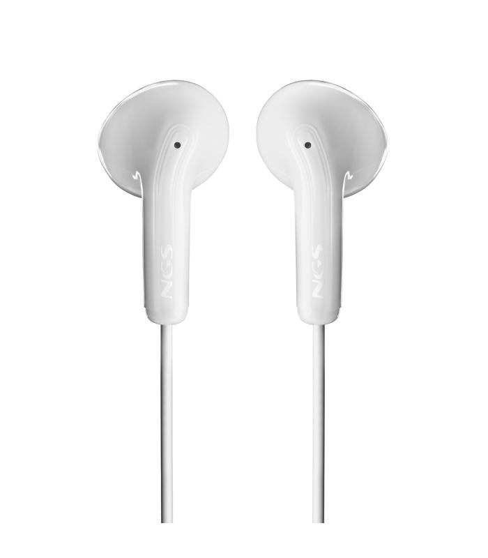 Auriculares Intrauditivos NGS Cross Glide  Con Micrfono  USB Tipo-C  Blancos