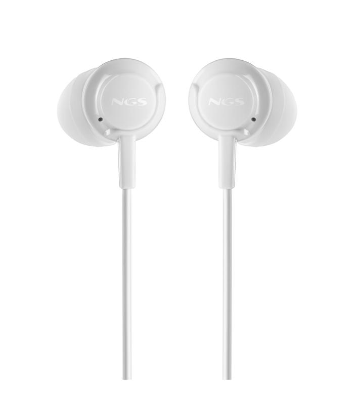 Auriculares Intrauditivos NGS Cross Step  Con Micrfono  USB Tipo-C  Blancos
