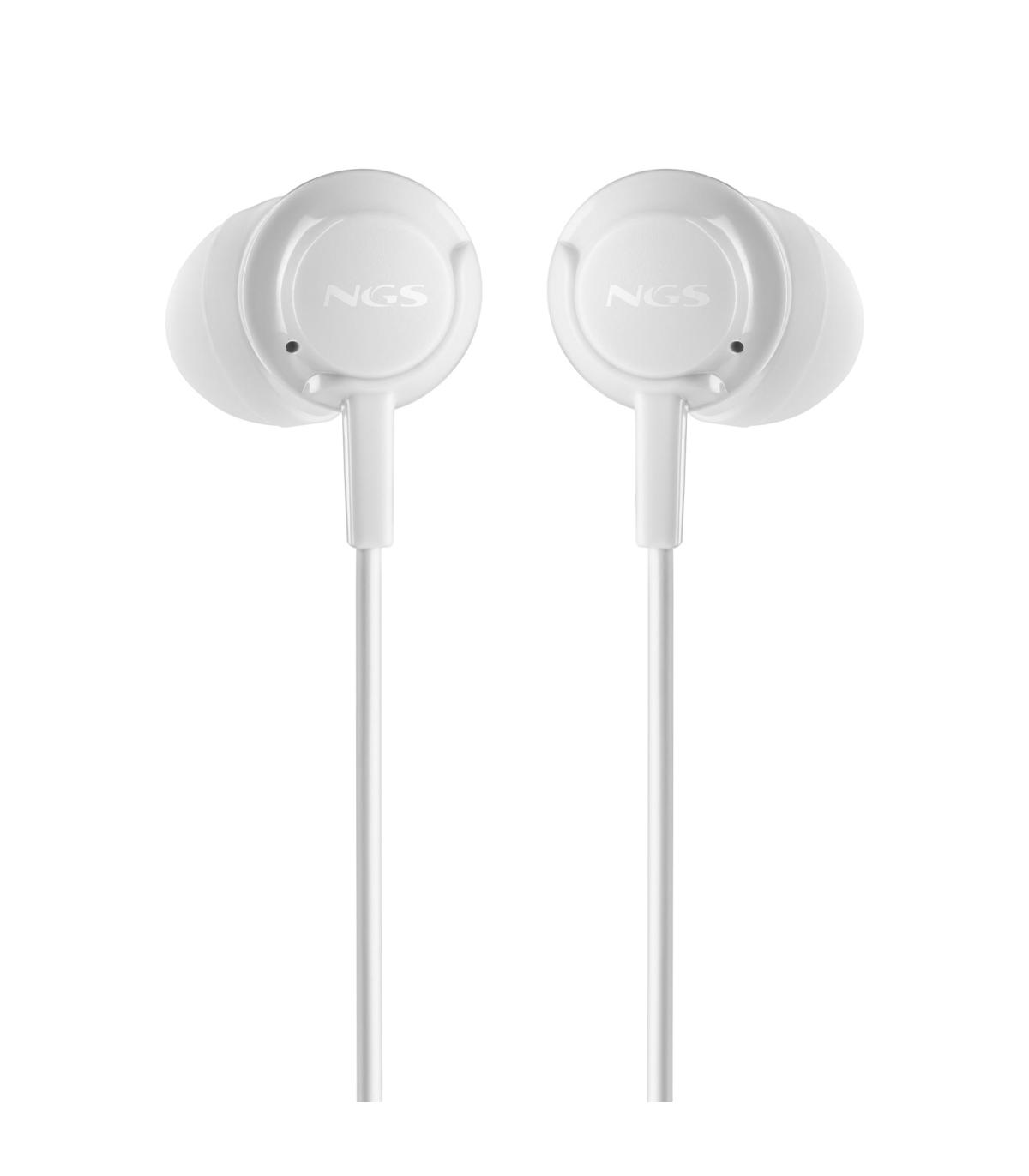Auriculares Intrauditivos NGS Cross Step  Con Micrfono  USB Tipo-C  Blancos