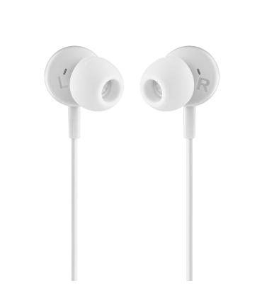 Auriculares Intrauditivos NGS Cross Step  Con Micrfono  USB Tipo-C  Blancos
