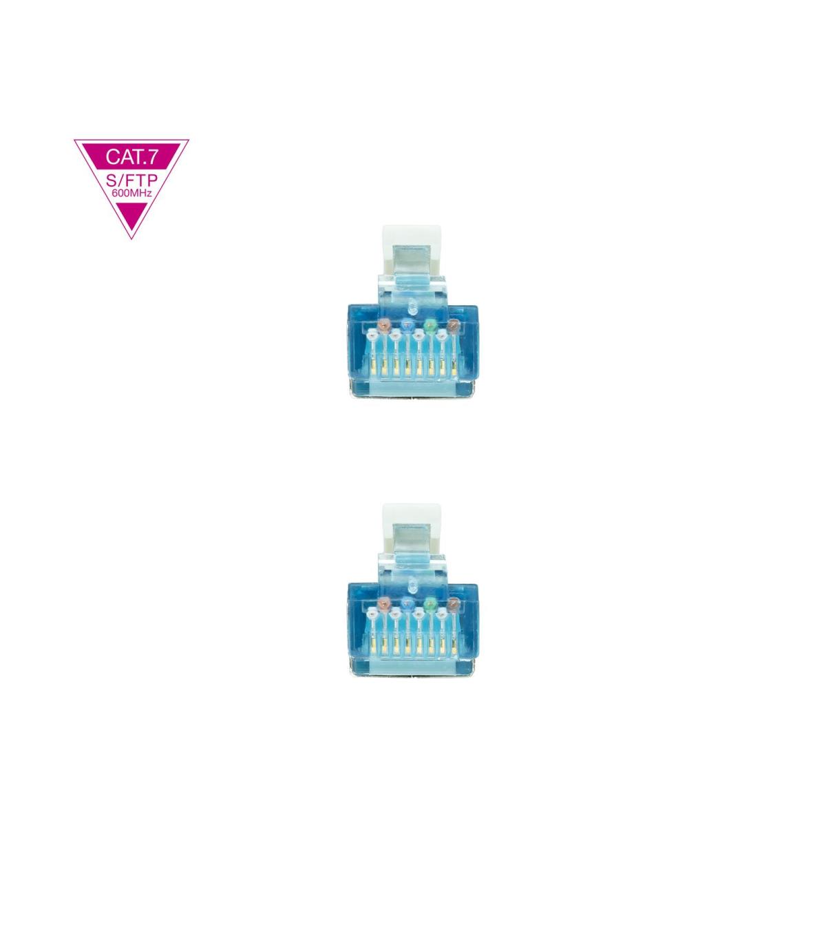 Cable De Red RJ45 SFTP Nanocable 10.20.1715 Cat.7  15m  Gris