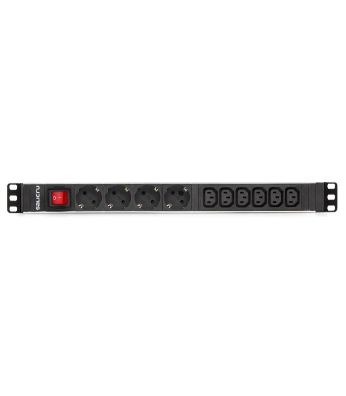REGLETA SALICRU SPS. 4+6TOMAS 4F+6F PDU SCH+C13 C14 680CA000006
