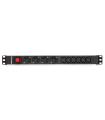 REGLETA SALICRU SPS. 4+6TOMAS 4F+6F PDU SCH+C13 C14 680CA000006