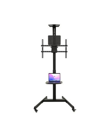 Soporte De Suelo Inclinable Con Ruedas TooQ FS1184M-B Para TV De 35-70'  Hasta 70kg