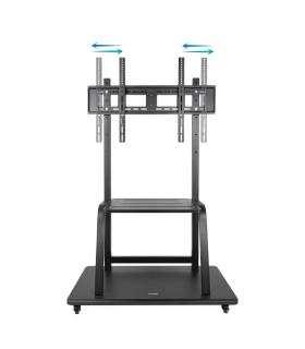 Soporte De Suelo Ajustable Con Ruedas TooQ FS20101M-B Para TV De 37-100'  Hasta 150kg