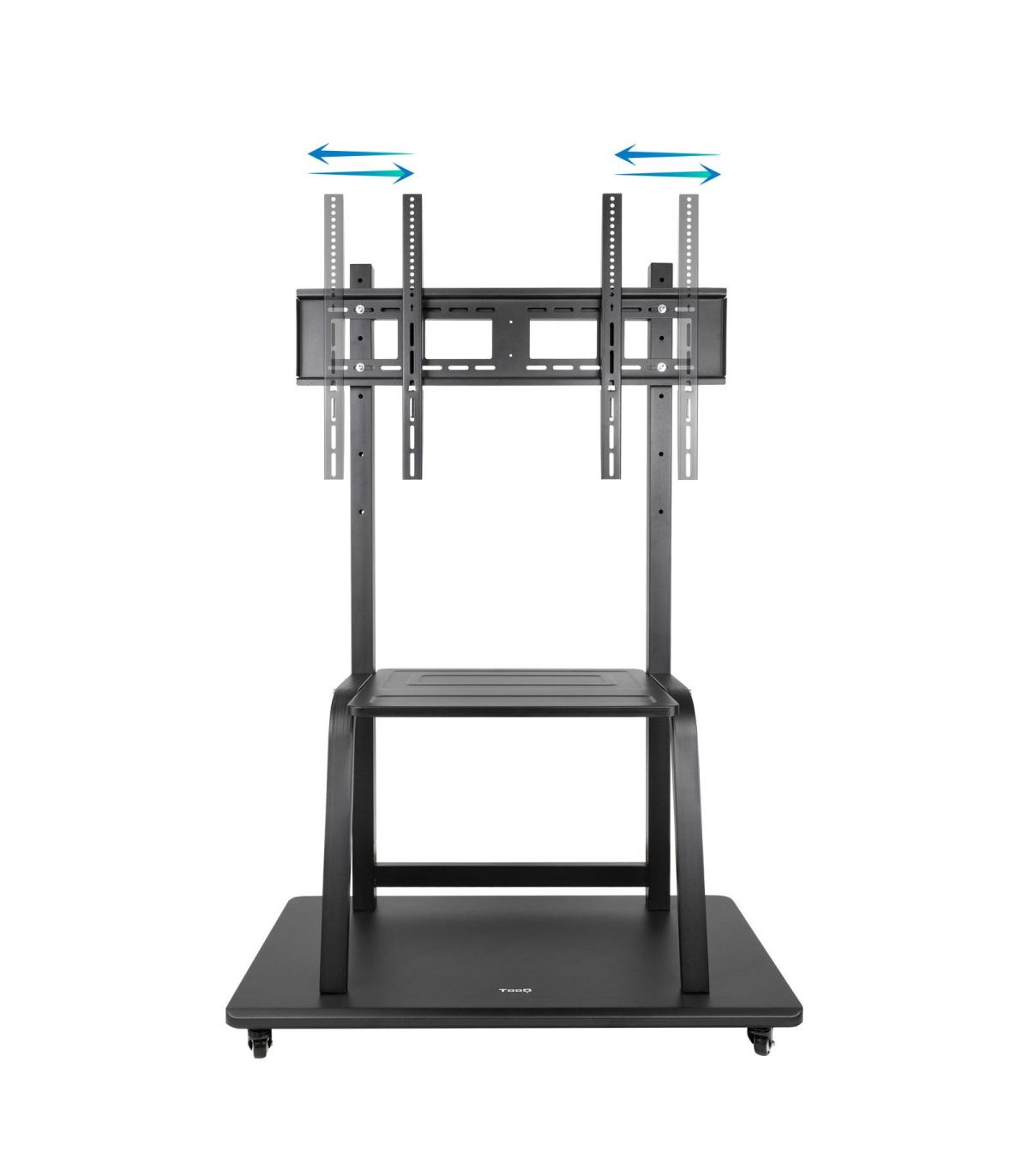Soporte De Suelo Ajustable Con Ruedas TooQ FS20101M-B Para TV De 37-100'  Hasta 150kg