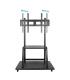 Soporte De Suelo Ajustable Con Ruedas TooQ FS20101M-B Para TV De 37-100'  Hasta 150kg