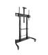 Soporte De Suelo Con Ruedas Inclinable  Nivelable TooQ FS20404HM-B Para TV De 60-100'  Hasta 100kg
