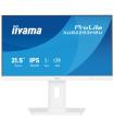 MONITOR IYAMA PROLITE, 21,5 PULAGADS, 54,5 CM, IPS PANEL TECHNOLOGY LED, 1920X1080, 100 HZ, MATE BLANCA