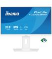 MONITOR IYAMA PROLITE, 21,5 PULAGADS, 54,5 CM, IPS PANEL TECHNOLOGY LED, 1920X1080, 100 HZ, MATE BLANCA