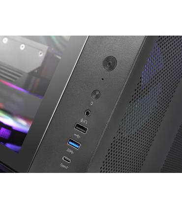 MARS GAMING Semitorre ATX MCCURV Negra