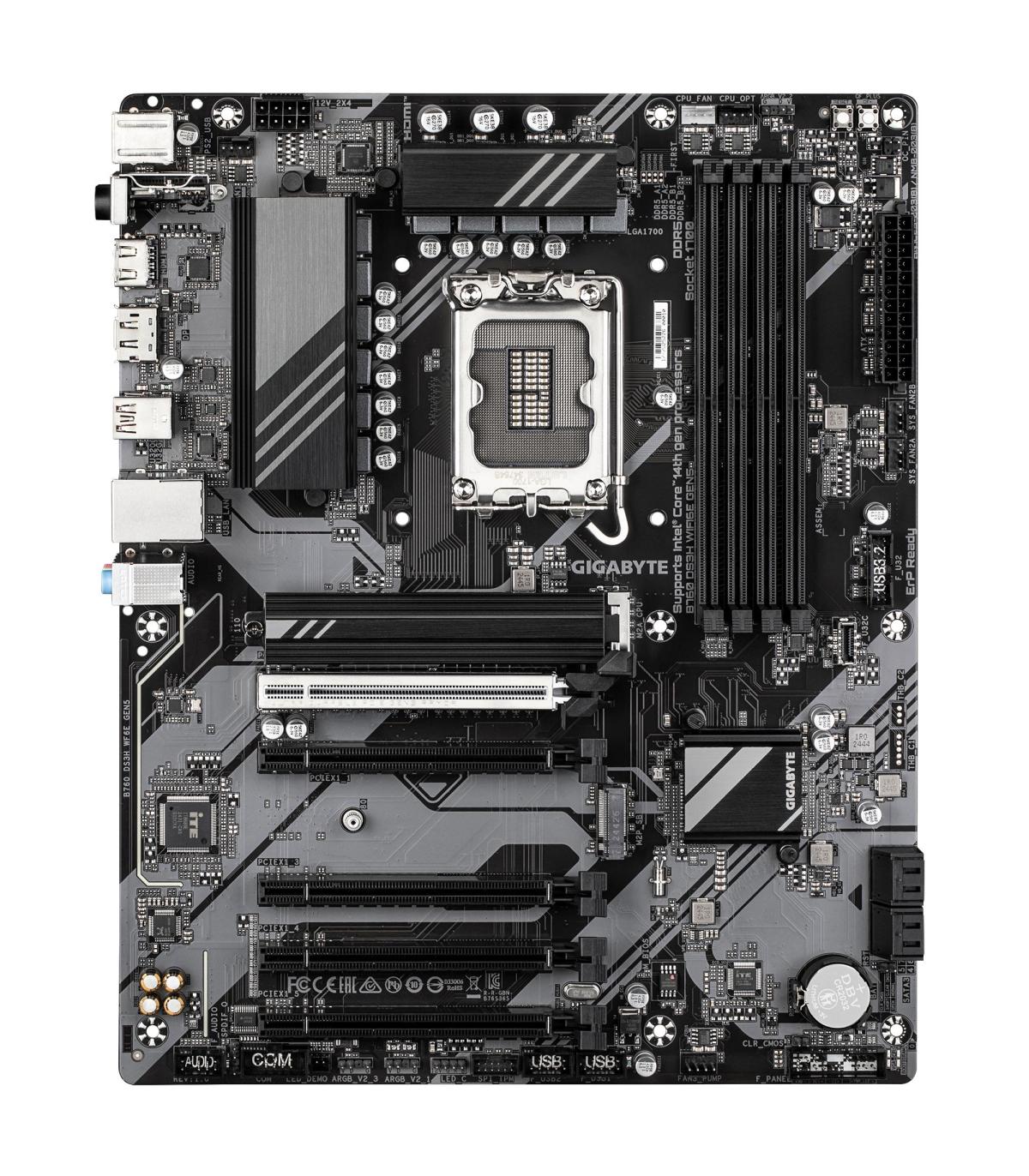 PLACA BASE GIGABYTE B760 DS3H  WIF6E GEN5 1700 AX ATX 4XDDR5