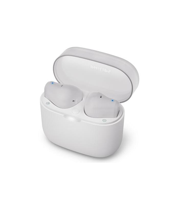 Auriculares Bluetooth Philips TAT2139WH Con Estuche De Carga  Autonoma 7h  Blancos