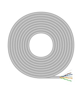 Bobina De Cable RJ45 UTP Aisens A135-0743 Cat.6  500m  Gris