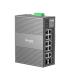 TP-Link Omada IES210GPP Switch Gestionado Gigabit Ethernet (10 100 1000) Energa Sobre Ethernet (PoE) DIN Rail Gris
