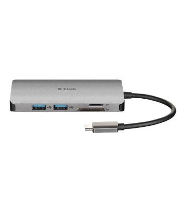 D-Link DUB-M810 Hub USB-C 8 En 1 HDMI Eth CardRead