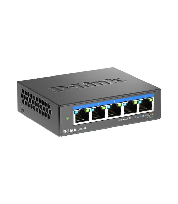 D-Link DMS-105 5x2.5MGb Unmanaged Switch