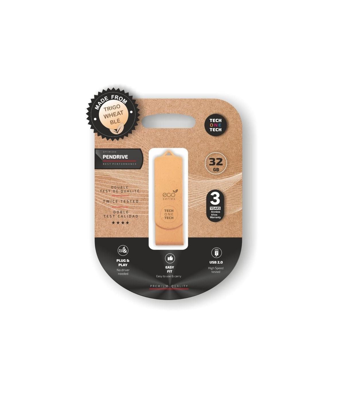 Pendrive 32GB Tech One Tech Ecotech USB 2.0