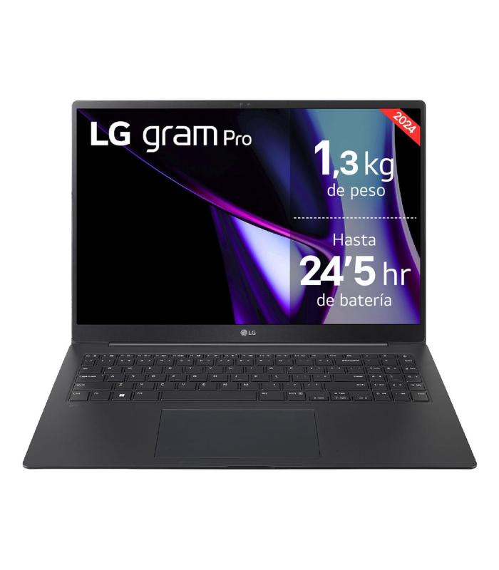 Porttil LG Gram Pro 16ZD90SP-A.AX78B Intel Core Ultra 7-155H  32GB  1TB SSD  GeForce RTX 3050  16'  Sin Sistema Operativo
