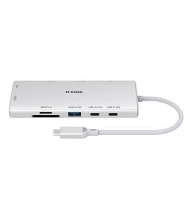 D-Link DUP-A01 Hub USB-C 10 En 1 2xHDMI