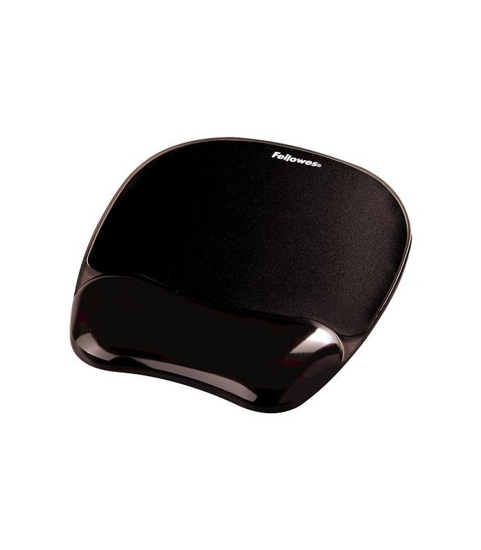 ALFOMBRILLA CON REPOSAMUECAS RATON GEL NEGRO FELLOWES 9112101