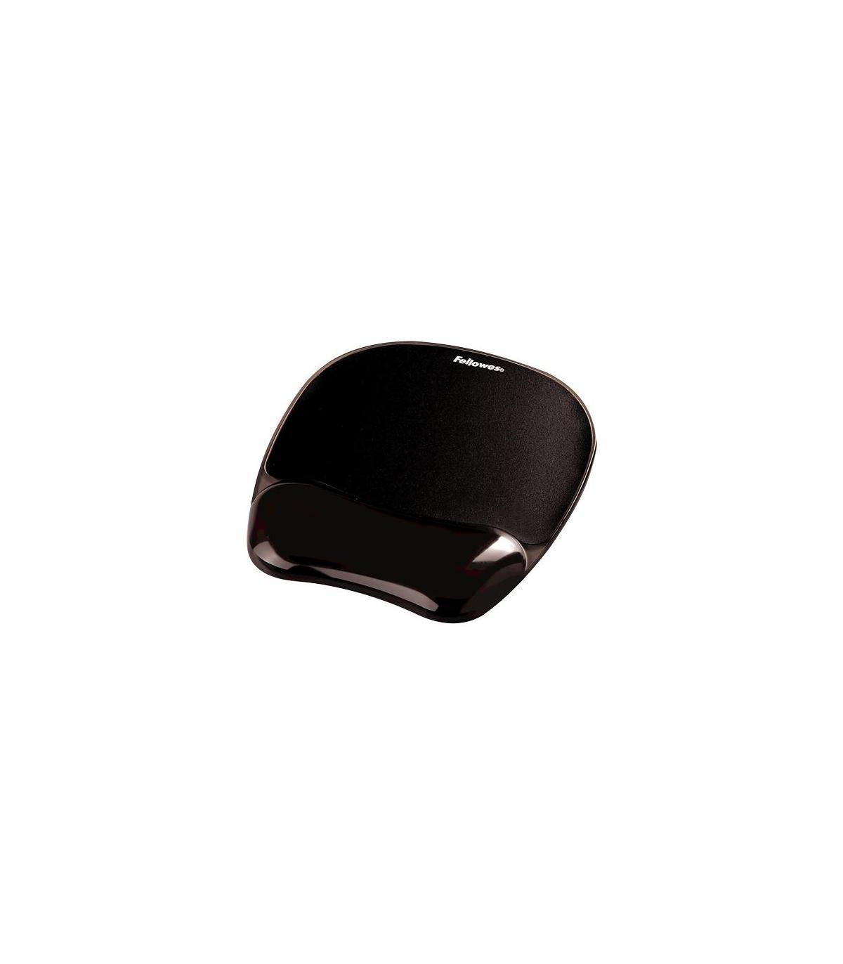 ALFOMBRILLA CON REPOSAMUECAS RATON GEL NEGRO FELLOWES 9112101