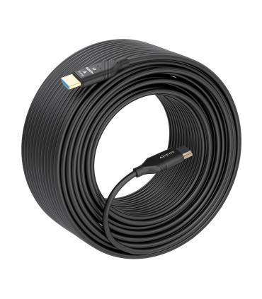 CABLE HDMI AISENS V2.0 OPTICO ACTIVO AOC 4K60HZ 18GBPS A M-A M 30M NEGRO