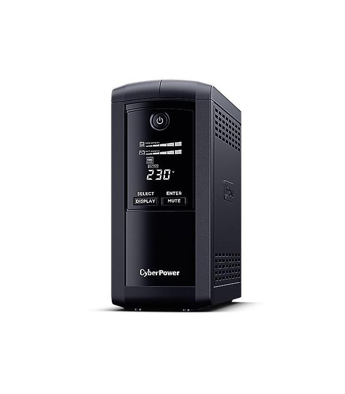 SAI Lnea Interactiva Cyberpower VP1000ELCD  1000VA-550W  4 Salidas  Formato Torre