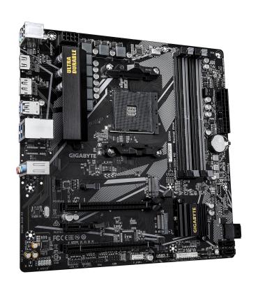 GIGABYTE B550M DS3H R2 Placa Base - Procesadores AMD Ryzen 5000, VRM De 5+3 Fases, Hasta 4733 MHz DDR4 (O.C.), 1x M.2 PCIe 4.0 +