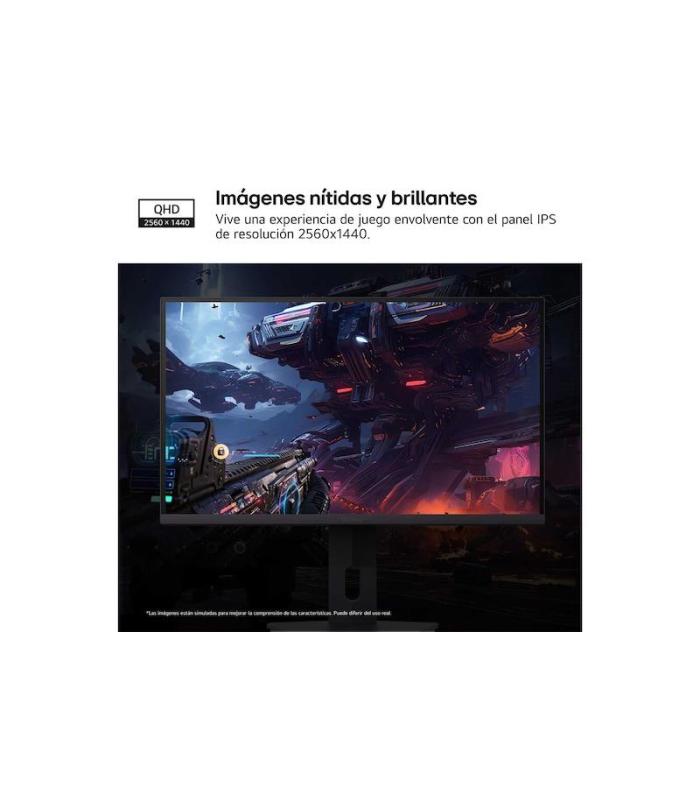 LG MONITOR, 27 PULGADAS, 27GP750-B, 68,6 CM, 1920 X 1080 PIXELES, FULL HD, LED, 1 MS, NEGRO