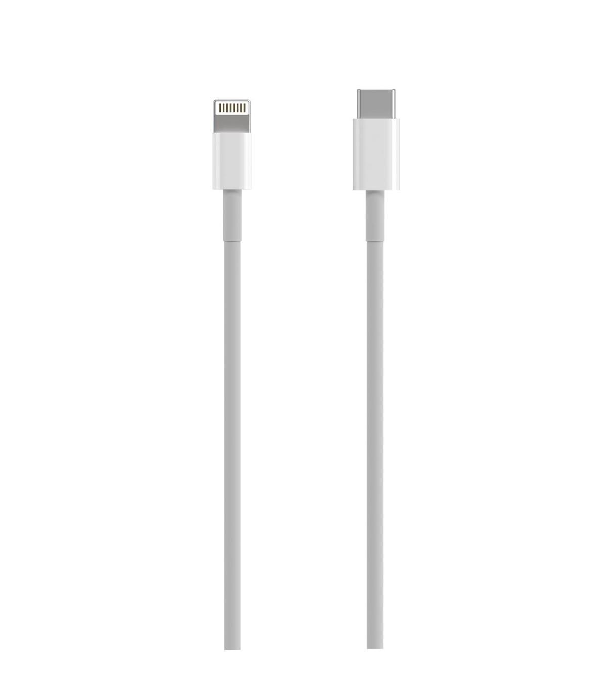 CABLE AISENS USB 2.0 LIGHTNING M-USB-C M PD BLANCO 0.5M
