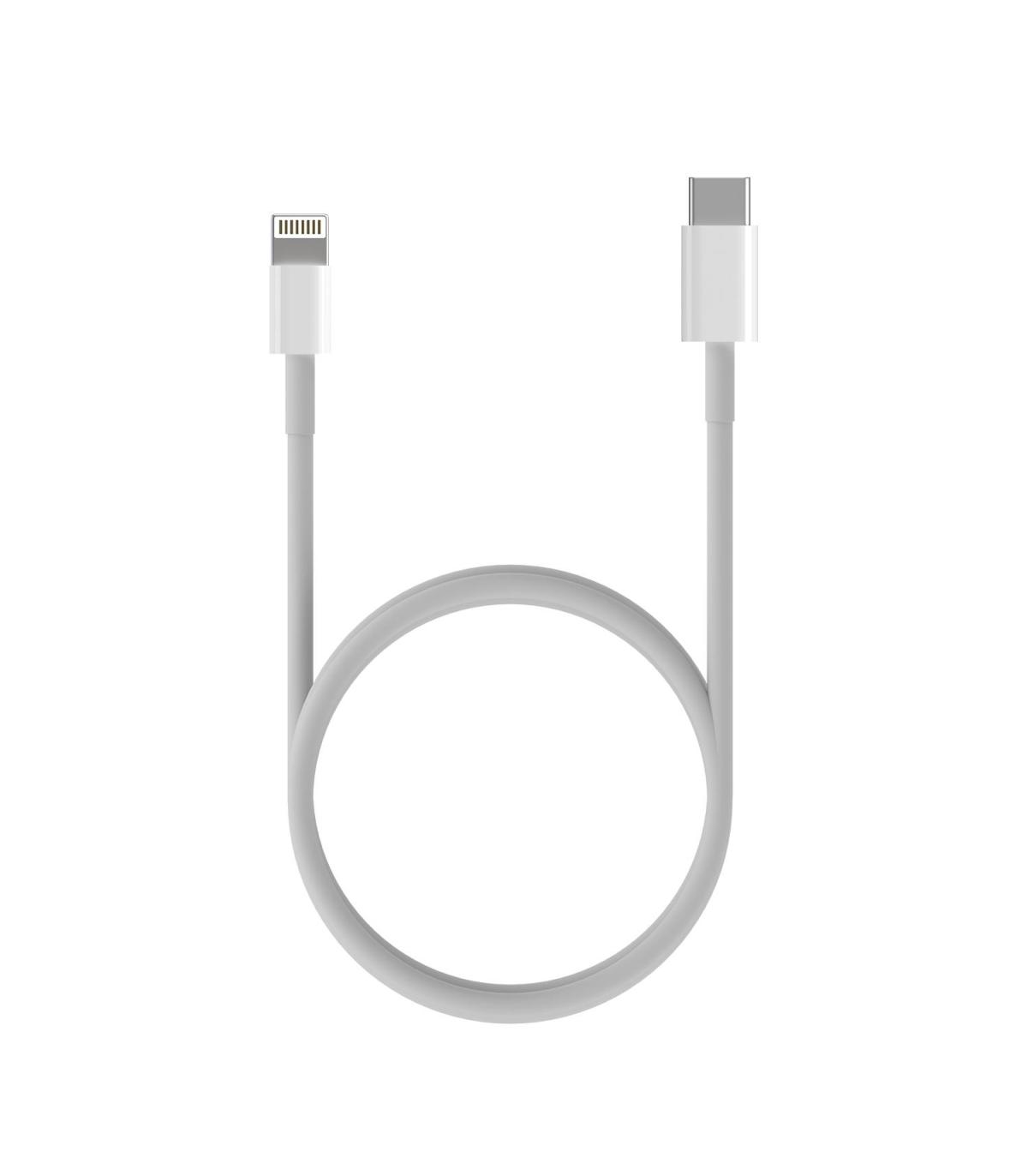 CABLE AISENS USB 2.0 LIGHTNING M-USB-C M PD BLANCO 0.5M
