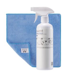 EWENT KIT DE LIMPIEZA DE PANTALLAS 500ML CON PAO MICROFIBRA 30X30CM