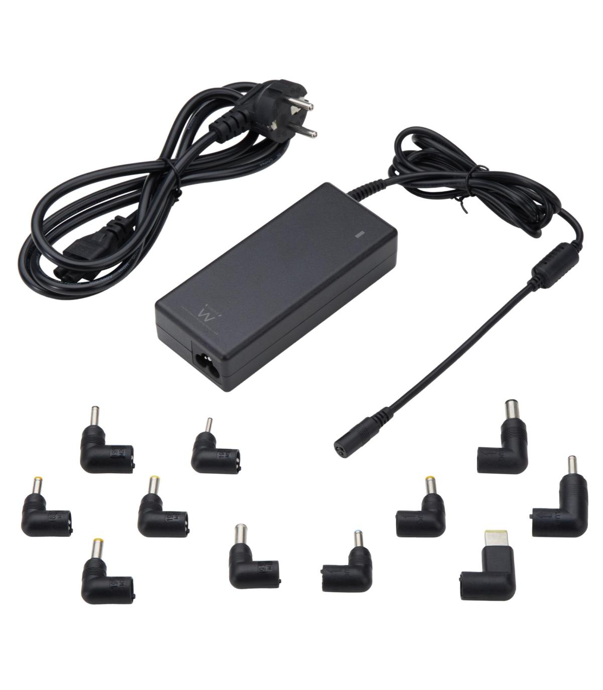EWENT CARGADOR AUTOMATICO UNIVERSAL NOTEBOOK 90W CON 11 PUNTAS