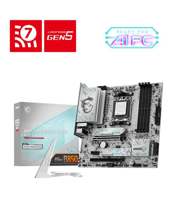 MSI Placa Base B850M GAMING PLUS WIFI DDR5 AM5