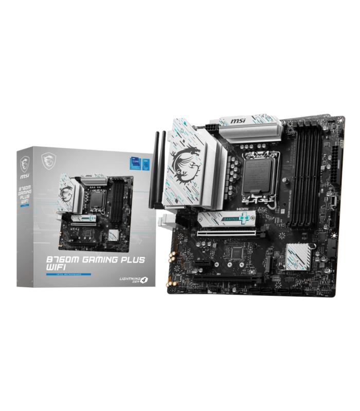 MSI Placa Base B760M Gaming Plus Wifi DDR5 LGA1700