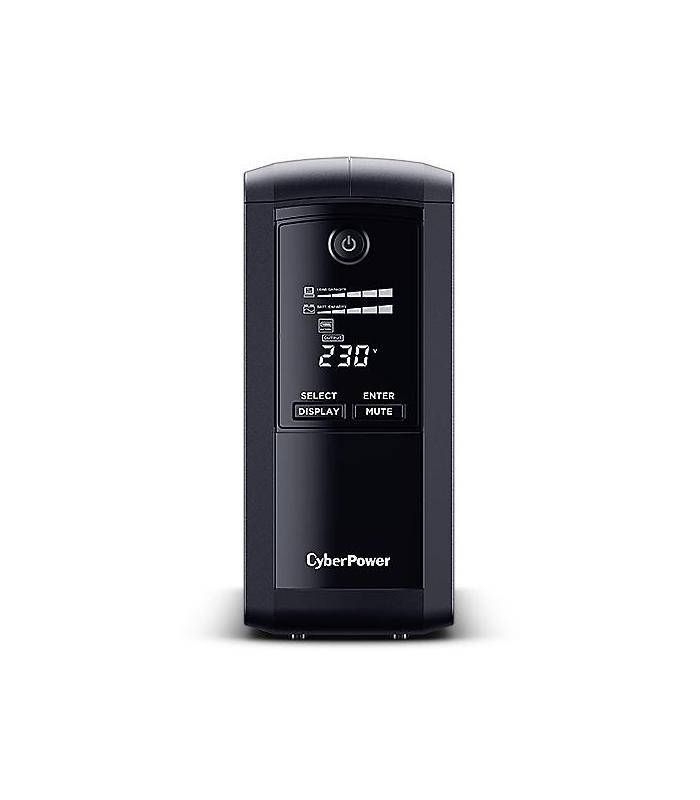 SAI Lnea Interactiva Cyberpower VP700ELCD  700VA-390W  4 Salidas  Formato Torre